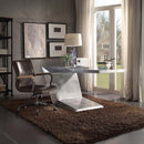 Joslin Office Chair, Distress Chocolate Top Grain Leather Acme