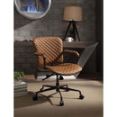 Josi Office Chair, Coffee Top Grain Leather Acme