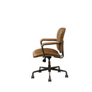 Josi Office Chair, Coffee Top Grain Leather Acme
