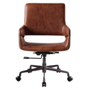 Kamau Office Chair, Vintage Cocoa Top Grain Leather Acme