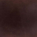 Brancaster Ottoman, Retro Brown Top Grain Leather & Aluminum Acme