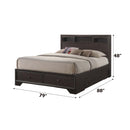 Madison II King Bed, Espresso Finish Acme