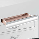 Louis Philippe III Queen Bed w/Storage, White Finish Acme