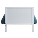Bungalow Twin Bed, White Finish Acme