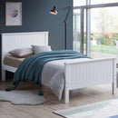 Bungalow Twin Bed, White Finish Acme