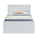 Ragna Twin Bed, White Finish Acme