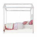Rapunzel Twin Bed, White Finish Acme