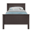 Bungalow Twin Bed, Chocolate Finish Acme