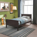 Bungalow Twin Bed, Chocolate Finish Acme