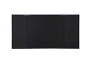 Damazy King Bed, Blue Velvet Acme