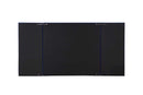 Damazy Queen Bed, Blue Velvet Acme