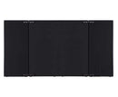 Damazy King Bed, Black Velvet Acme