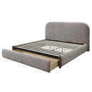 Orane Full Bed w/Storage, Gray Fabric Acme