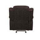 Madden Motion Glider Recliner, Brown Chenille Acme