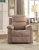 Parklon Motion Recliner, Brown Microfiber Acme
