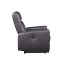 Blane Power Motion Recliner, Brown Top Grain Leather Match Acme