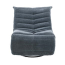 Talmon Recliner w/Swivel, Shadow Chenille Acme