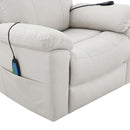 Chriki Power Recliner w/Lift & Heating & Massage, Beige Fabric Acme