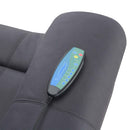 Domana Power Recliner w/Lift & Heating & Massage, Dark Blue Fabric Acme