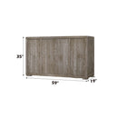 Gabrian 59" Server, Reclaimed Gray Finish Acme