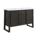 Madan 54" Server, Gray Oak Finish Acme