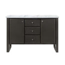 Madan 54" Server, Gray Oak Finish Acme