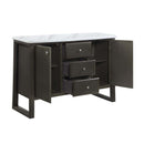 Madan 54" Server, Gray Oak Finish Acme