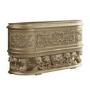 Vatican 73" Server, Champagne Silver Finish Acme
