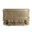 Vatican 73" Server, Champagne Silver Finish Acme