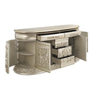 Sorina 79" Server, Antique Gold Finish Acme