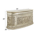 Sorina 79" Server, Antique Gold Finish Acme