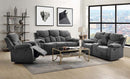 Kalen 82" Motion Sofa, Gray Chenille Acme