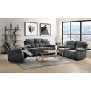 Kalen 82" Motion Sofa, Gray Chenille Acme