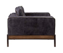 Silchester 96" Sofa, Antique Ebony Top Grain Leather Acme