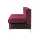 Jaszira Modular - Armless 69" Sofa, Burgundy Velvet Acme