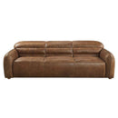 Rafer 95" Sofa, Cocoa Top Grain Leather Acme