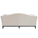 Tayden 88" Sofa w/5 Pillows, Beige Velvet Acme