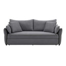 Irina 87.8" Sleeper Sofa, Gray Fabric Acme