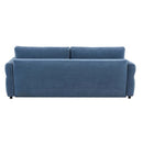 Haran 92" Sleeper Sofa, Blue Fabric Acme