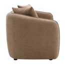 Keith 79" Sofa w/3 Pillows, Brown Chenille Acme