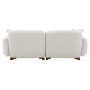 Darius 88" Sofa w/2 Pillows, Beige Boucle Acme