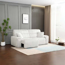 Emmy Power Motion Sectional Sofa, Orange Chenille Acme