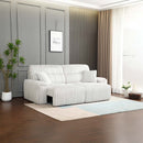 Emmy Power Motion Sectional Sofa, Orange Chenille Acme