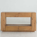 Harlan 54" Sofa Table, Brown Finish Acme