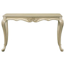 Libertee 52" Sofa Table, Champagne Finish Acme