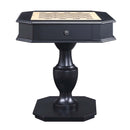 Galini Game Table, Black Finish Acme