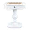 Galini Game Table, White Finish Acme