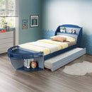 Neptune II Trundle (Twin), Gray Finish Acme