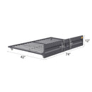 Cargo Trundle (Twin), Gunmetal Finish Acme