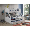 Grover Trundle (Twin), White Finish Acme